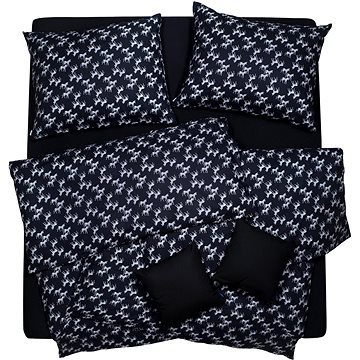 

SCANquilt povlečení KLASIK DESIGN wild zebra černobílá 140 × 200/70 × 90 cm