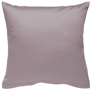 

SCANquilt povlak na polštář Satén Color kakaová 40×40
