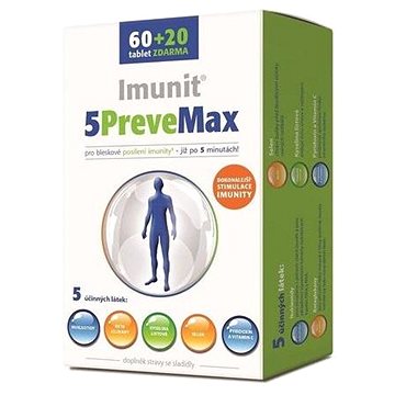 

Imunit 5PreveMax nukleotidy+betaglukan 60+20 tablet