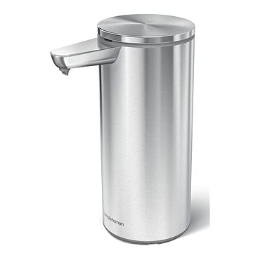 

Simplehuman bezdotykový dávkovač mýdla – 414 ml, nerez ocel, dobíjecí