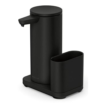 

Simplehuman bezdotykový dávkovač mýdla – 414 ml, + držák na houbičku, matná černá ocel