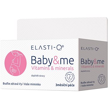 

Elasti-Q Vitamins & Minerals 90 tablet s postupným uvolňováním