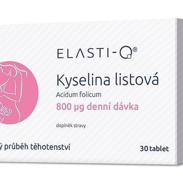 

Elasti-Q Kyselina listová 800 30 tablet