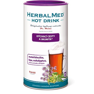 

Dr.Weiss HerbalMed Hot Drink dýchací cesty a imunita 180 g