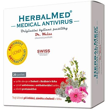 

Dr.Weiss HerbalMed MEDICAL 20 pastilek