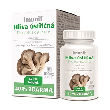 

Imunit Hlíva ústřičná 50 + 20 tobolek zdarma