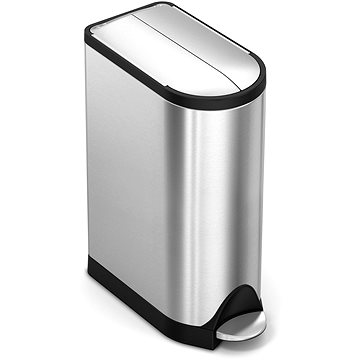 

Simplehuman Pedálový 18 l, butterfly víko, nerez ocel