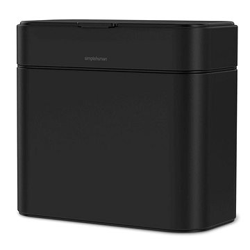 

Simplehuman odpadkový koš na kompostovatelný odpad z kuchyně – 4l, matná černá ocel
