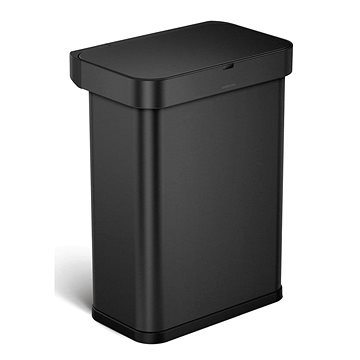 

Simplehuman bezdotykový koš s hlasovým a pohybovým sensorem, 58 l, černá matná ocel, ST2042