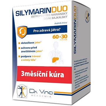

SILYMARIN Duo Da Vinci 60+30 tobolek