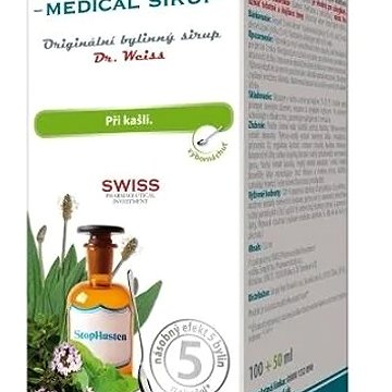 

Dr.Weiss STOPKAŠEL Medical sirup 100 + 50 ml