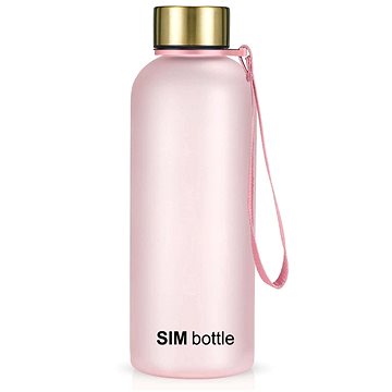 

SIM bottle Láhev na pití, 650 ml, růžová