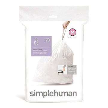 

Simplehuman Typ M 45 l, zatahovací, 20 ks