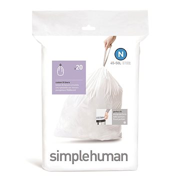 

Simplehuman Typ N 45-50 l, zatahovací, 20 ks
