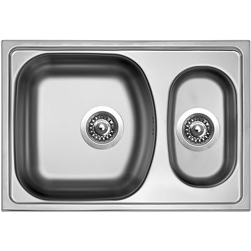 

SINKS TWIN 620.1 V 0,6mm matný