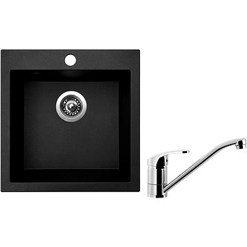

SINKS VIVA 455 Granblack + SINKS PRONTO