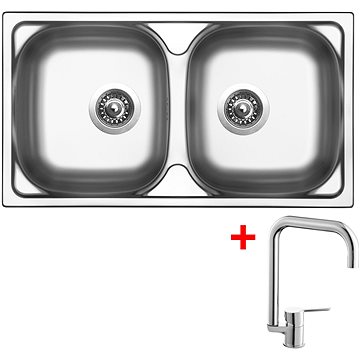 

Sinks Okio 780 Duo + Cornia