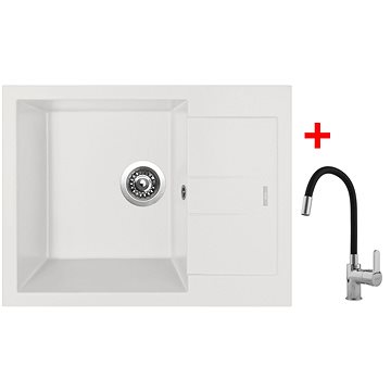 

Sinks Amanda 650 Milk + Flexia