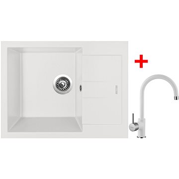 

Sinks Amanda 650 Milk + Vitalia GR