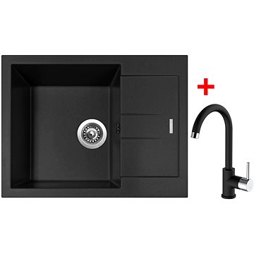 

Sinks Amanda 650 Nanoblack + Mix 35 Nanoblack