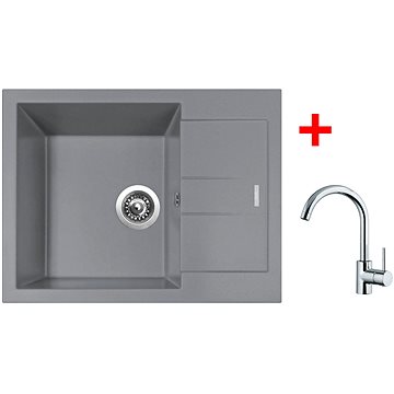 

Sinks Amanda 650 Nanogrey + Mix 35