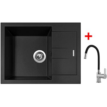 

Sinks Amanda 650 Pureblack + Flexia