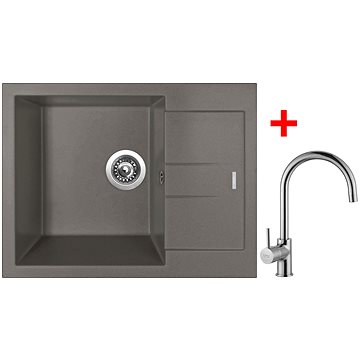 

Sinks Amanda 650 Truffle + Vitalia
