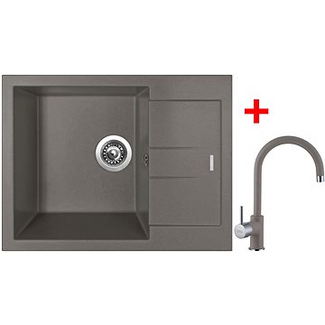 

Sinks Amanda 650 Truffle + Vitalia GR