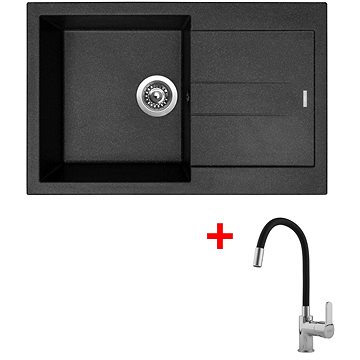 

Sinks Amanda 780 Granblack + Flexia