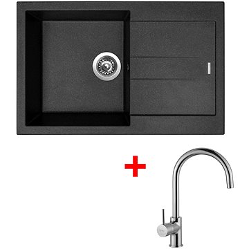 

Sinks Amanda 780 Granblack + Vitalia