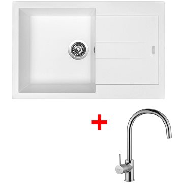 

Sinks Amanda 780 Milk + Vitalia