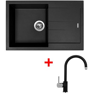 

Sinks Amanda 780 Pureblack + Vitalia GR