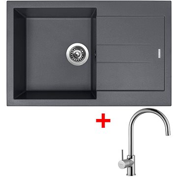

Sinks Amanda 780 Titanium + Vitalia