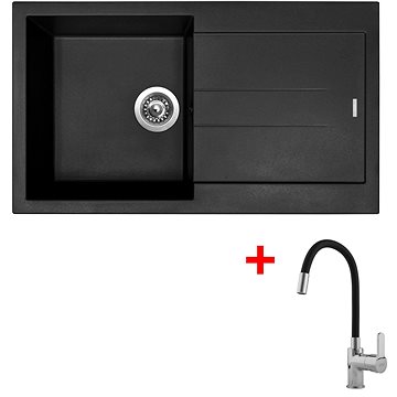 

Sinks Amanda 860 Pureblack + Flexia