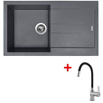 

Sinks Amanda 860 Titanium + Flexia