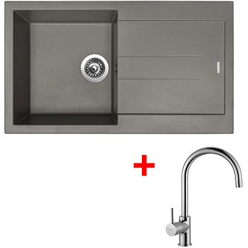 

Sinks Amanda 860 Truffle + Vitalia