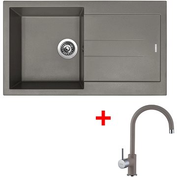

Sinks Amanda 860 Truffle + Vitalia GR
