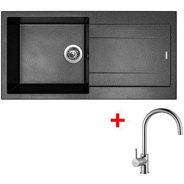 

Sinks Amanda 990 Metalblack + Vitalia