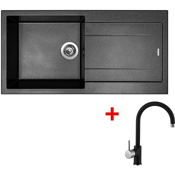 

Sinks Amanda 990 Metalblack + Vitalia GR