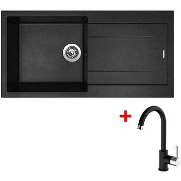 

Sinks Amanda 990 Nanoblack + Mix 35 Nanoblack