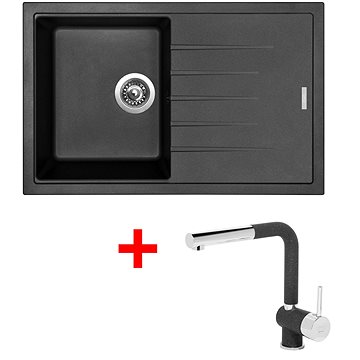 

Sinks Best 780 Granblack + Mix 3 P GR