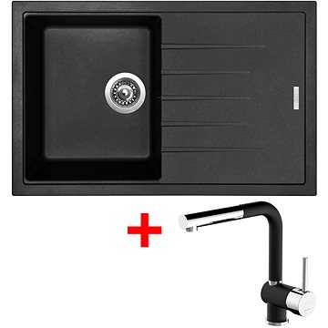 

Sinks Best 780 Pureblack + Mix 3 P GR