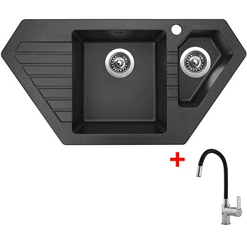 

Sinks Bravo 850.1 Granblack + Flexia