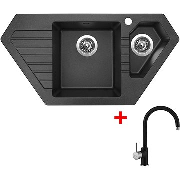 

Sinks Bravo 850.1 Granblack + Vitalia GR