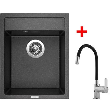 

Sinks Classic 400 Granblack + Flexia