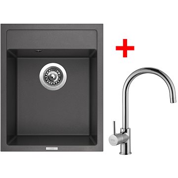 

Sinks Classic 400 Titanium + Vitalia