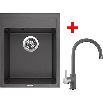 

Sinks Classic 400 Titanium + Vitalia GR