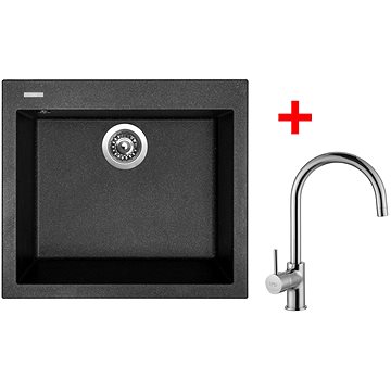 

Sinks Cube 560 Granblack + Vitalia