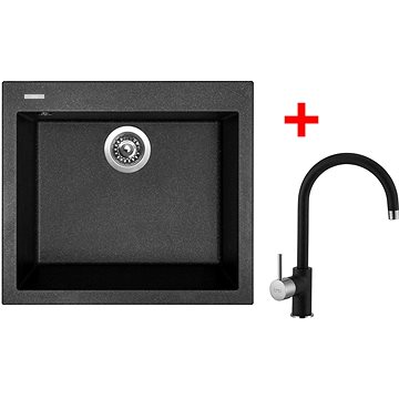 

Sinks Cube 560 Granblack + Vitalia GR