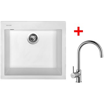 

Sinks Cube 560 Milk + Vitalia